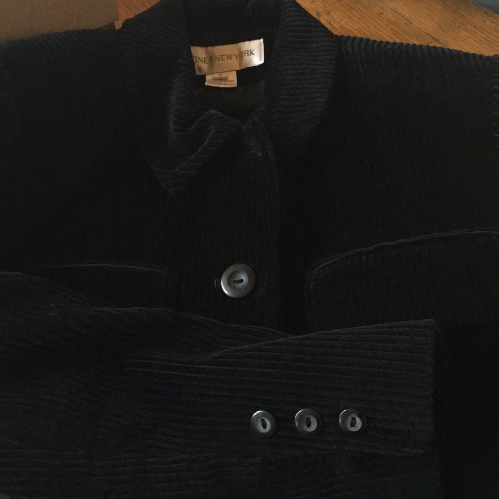 Vintage Jones New York black corduroy blazer - Picture 7 of 8